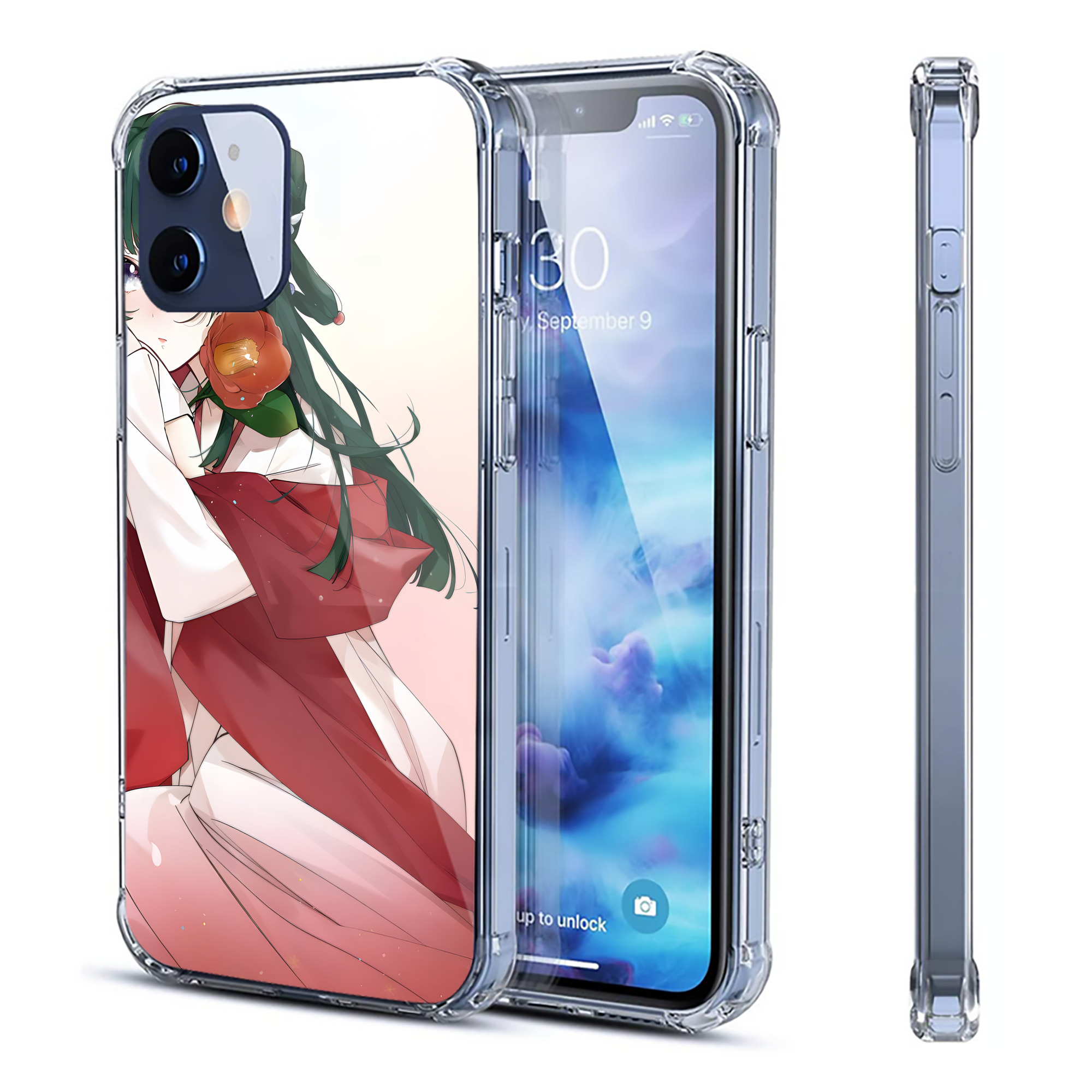 （画像用） 薬屋のひとりごと The Apothecary Diaries 【iPhone 12シリーズ対応】透明スマホケース（クリアソフトケース）